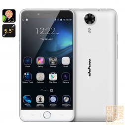 Ulefone Be Touch 3 LTE Smartphone - 5.5 Zoll FHD 2.5D Arc Display, Octa Core mit 3GB RAM , Android 5.1, Sony Kamera  in Weiß